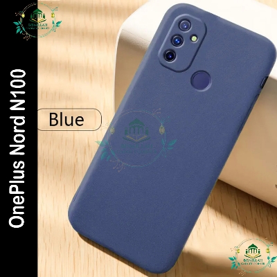 Picture of Premium Liquid Silicone Phone case for OnePlus Nord N100 Liquid Silicon Mobile Back Case Soft Silicone Phone Cover - মোবাইল ফোন - Phoneo