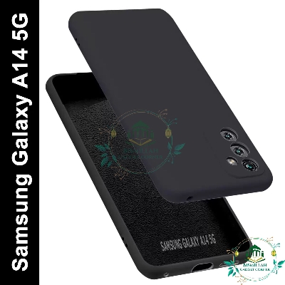 Picture of Premium Liquid Silicone Phone case for Samsung Galaxy A14 5G Liquid Silicon Mobile Back Case Soft Silicone Phone Cover - মোবাইল ফোন - Phoneo