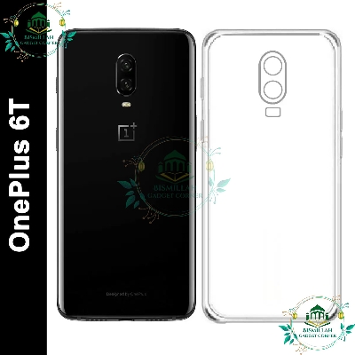 Picture of Transparent back cover For OnePlus 6T Luxury transparent Protect Back Cover Soft Case