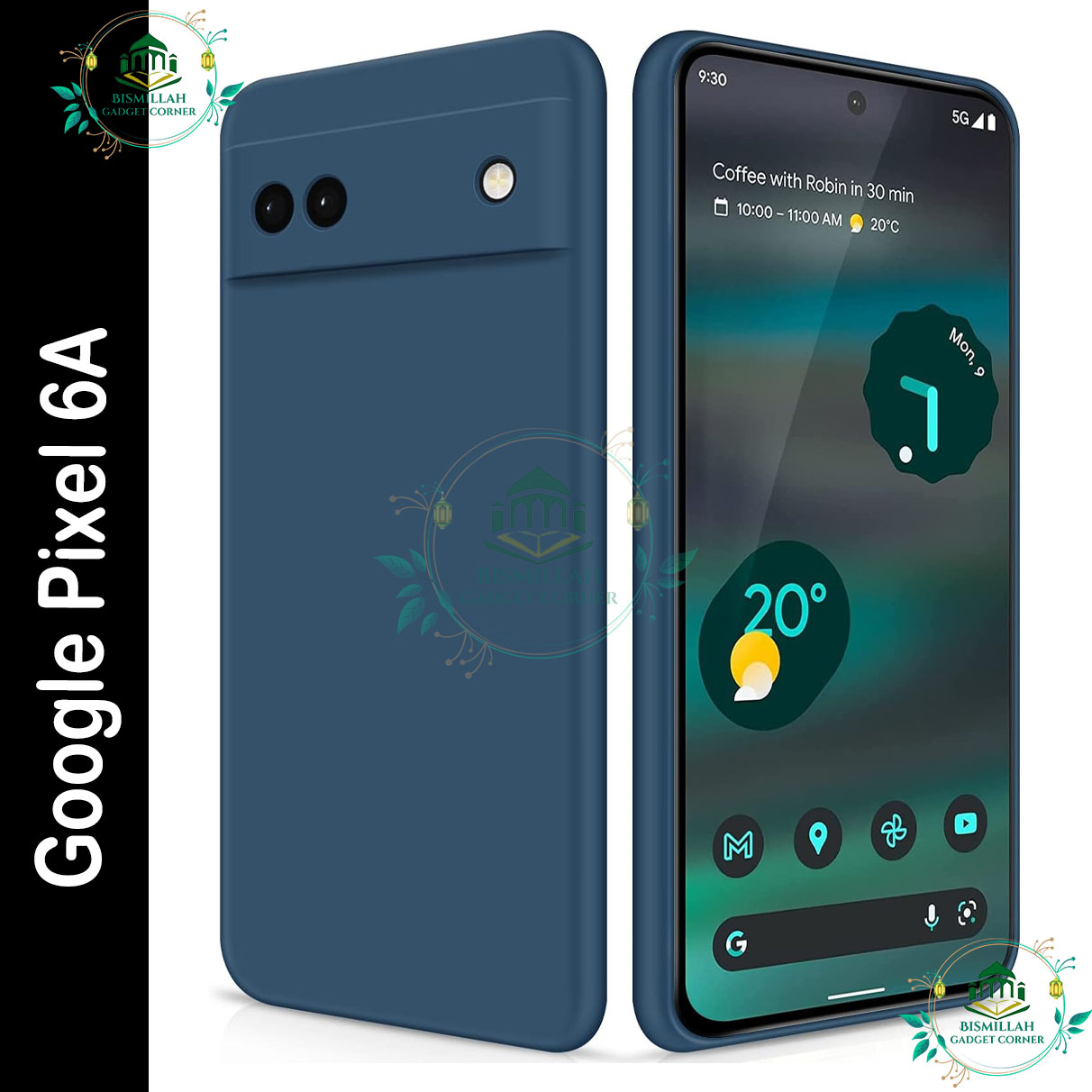 Picture of Premium Liquid Silicone Phone case for Google Pixel 6a Liquid Silicon Mobile Back Case Soft Silicone Phone Cover