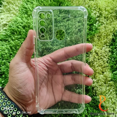 Picture of Itel Vision 2 Premium Case Crystal Clear Soft TPU Ultra-Thin Transparent flexible Defense Mobile Phone Back Cover
