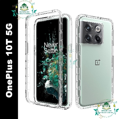 Picture of Transparent back cover For OnePlus 10T 5G, OnePlus Ace Pro 5G Luxury transparent Protect Back Cover Soft Case