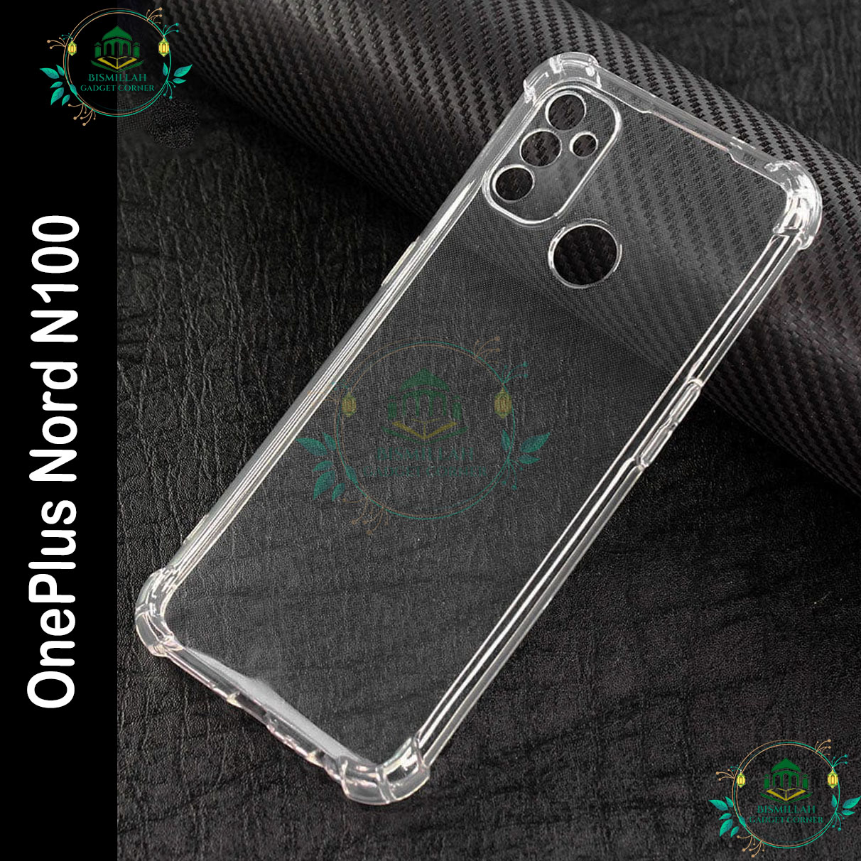 Picture of Transparent back cover For OnePlus Nord N100 Luxury transparent Protect Back Cover Soft Case
