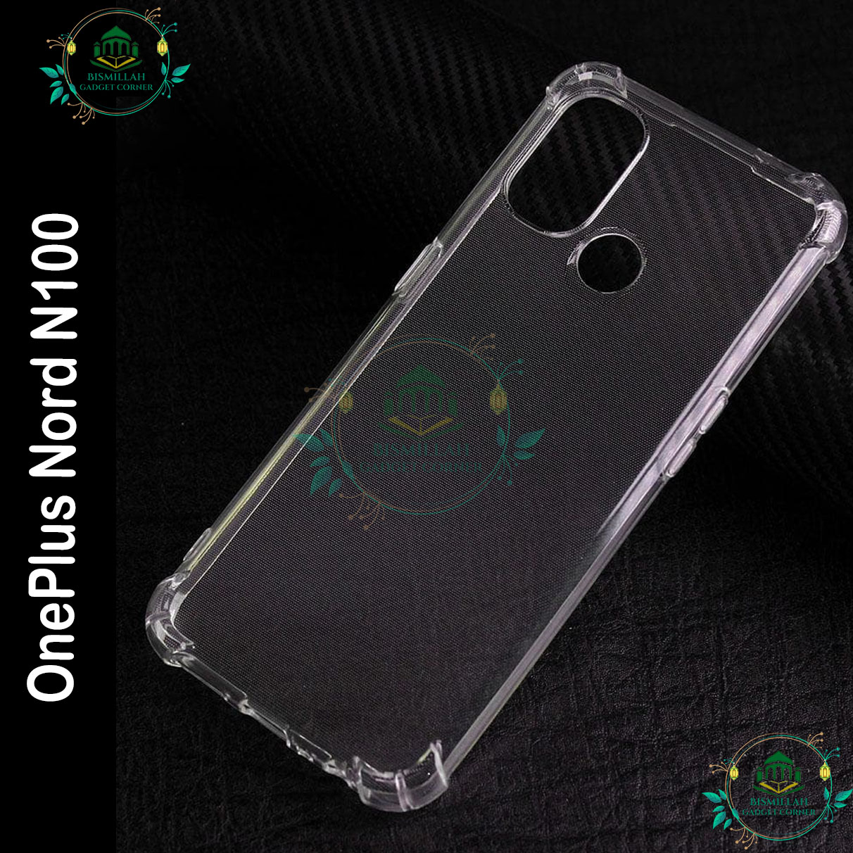 Picture of Transparent back cover For OnePlus Nord N100 Luxury transparent Protect Back Cover Soft Case