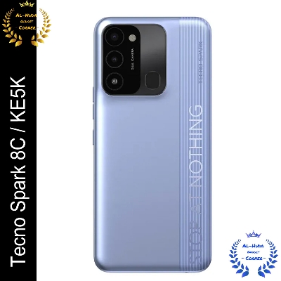 Picture of Tecno Spark 8C / KE5K - (Plastic) Back Shell / Casing / Back Panel / Battery Cover / Back Door / Back Replacement Part (Best Quality)