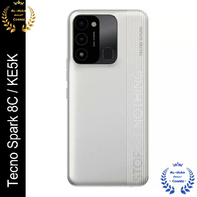 Picture of Tecno Spark 8C / KE5K - (Plastic) Back Shell / Casing / Back Panel / Battery Cover / Back Door / Back Replacement Part (Best Quality)