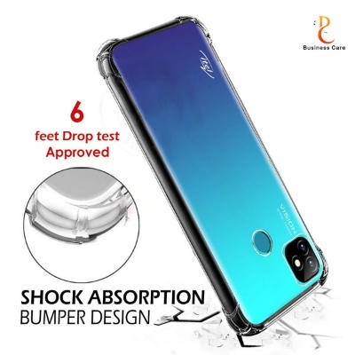 Picture of Coverage Transparent Back Cover For Itel Vision 1 Plus - Transparent - Transparent Back Cover For Itel Vision 1 Plus - A Blend Of Style And Protection
