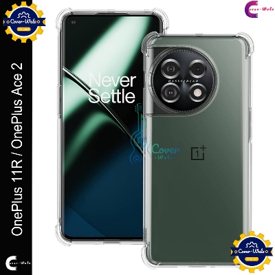 Picture of Transparent back cover For OnePlus 11R 5G / 1+ 11R 5G / OnePlus Ace 2 5G / 1+ Ace 2 5g Luxury transparent Protect Back Cover Soft Case