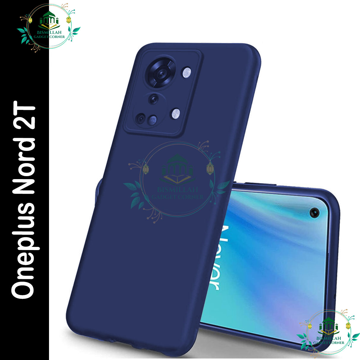 Picture of Silicone cover For  OnePlus Nord 2T 5G / 1+ Nord 2T 5G Luxury High-Protection Smooth Unique Soft Silicon Back Cover Case