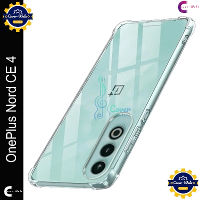 Picture of Transparent back cover For OnePlus Nord CE4 5G / 1+ Nord CE4 5G Luxury transparent Protect Back Cover Soft Case