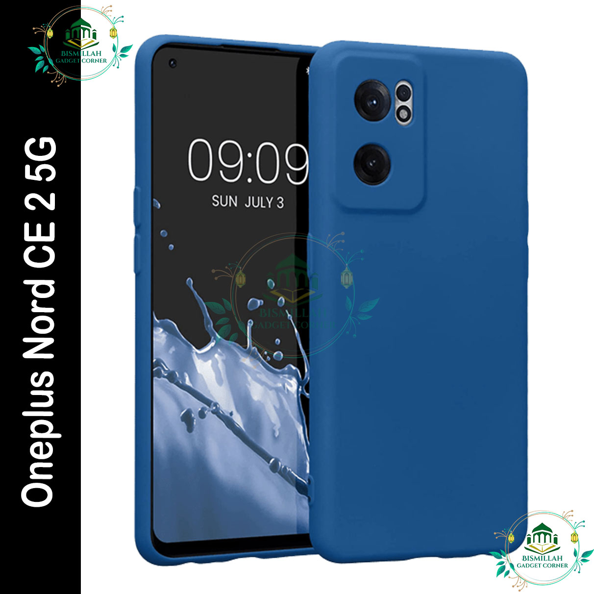 Picture of Premium Liquid Silicone Phone case for Oneplus Nord CE 2 5G / 1+ Nord CE 2 5G Liquid Silicon Mobile Back Case Soft Silicone Phone Cover Oneplus Nord CE2 5G back case