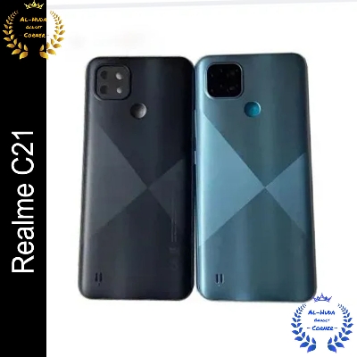 Picture of Realme C21 Back Shell / Back Panel / Battery Cover / Back Door / Back Replacement Part (Back Case Cover For Smartphone)
