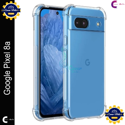 Picture of Transparent back cover For Google Pixel 8a 5G Luxury transparent Protect Back Cover Soft Case