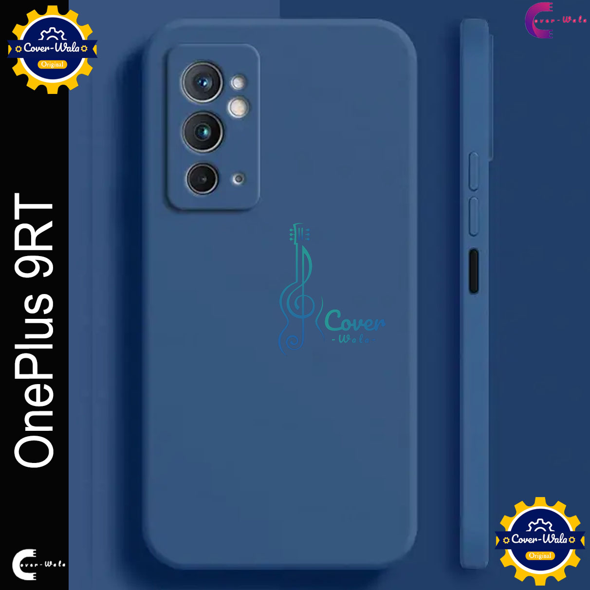 Picture of Premium Liquid Silicone Phone case for OnePlus 9RT 5G / 1+ 9RT 5G  Liquid Silicon Mobile Back Case Soft Silicone Phone Cover