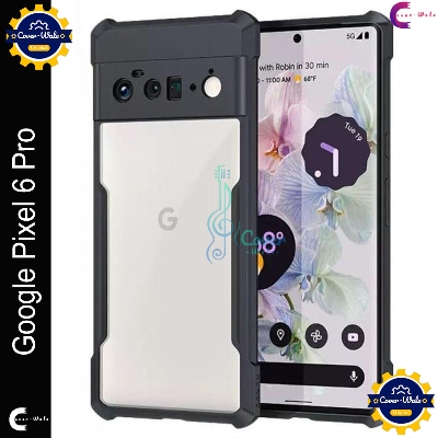Picture of Xundd Back Cover for Google Pixel 6 Pro 5G Transparent Hybrid Hard PC Back Bumper