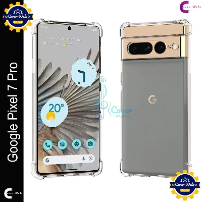 Picture of Transparent back cover For Google Pixel 7 Pro 5G Luxury transparent Protect Back Cover Soft Case