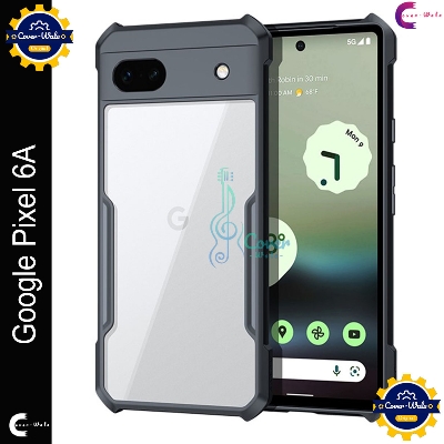 Picture of Xundd Back Cover for Google Pixel 6a 5G Transparent Hybrid Hard PC Back Bumper