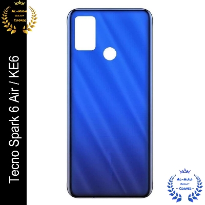 Picture of Tecno Spark 6 Air / KE6 Back Shell / Back Panel / Battery Cover / Back Door / Back Replacement Part (Back Case Cover For Smartphone) (Best Quality)