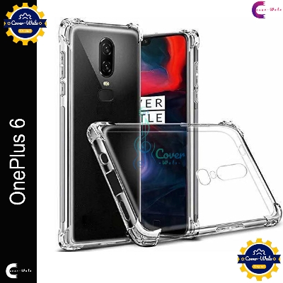 Picture of Transparent back cover For OnePlus 6 / 1+ 6 Luxury transparent Protect Back Cover Soft Case