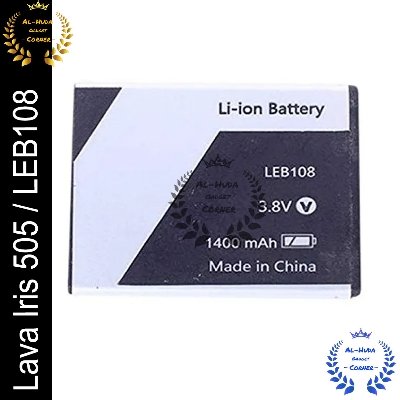 Picture of Mobile Battery For Lava Iris 505 / LEB108 Built For Best Quality And Long Term Use _Ease To Use And Maintenance (Best Quality)