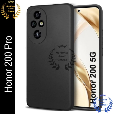 Picture of Premium Liquid Silicone Phone case for Honor 200 Pro 5G Liquid Silicon Mobile Back Case Soft Silicone Phone Cover