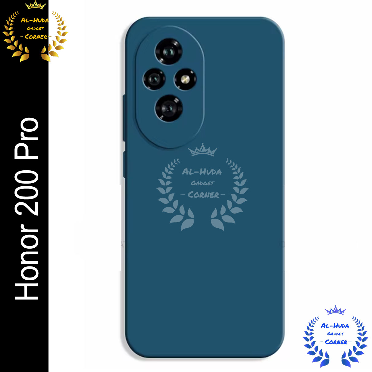 Picture of Premium Liquid Silicone Phone case for Honor 200 Pro 5G Liquid Silicon Mobile Back Case Soft Silicone Phone Cover