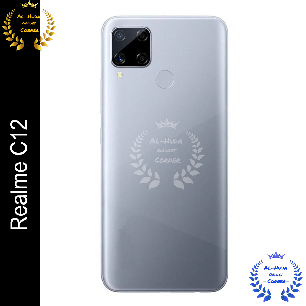 Picture of Replacement Backshell Panel for Realme C12 Battery Back Door Housing (Best Quality)