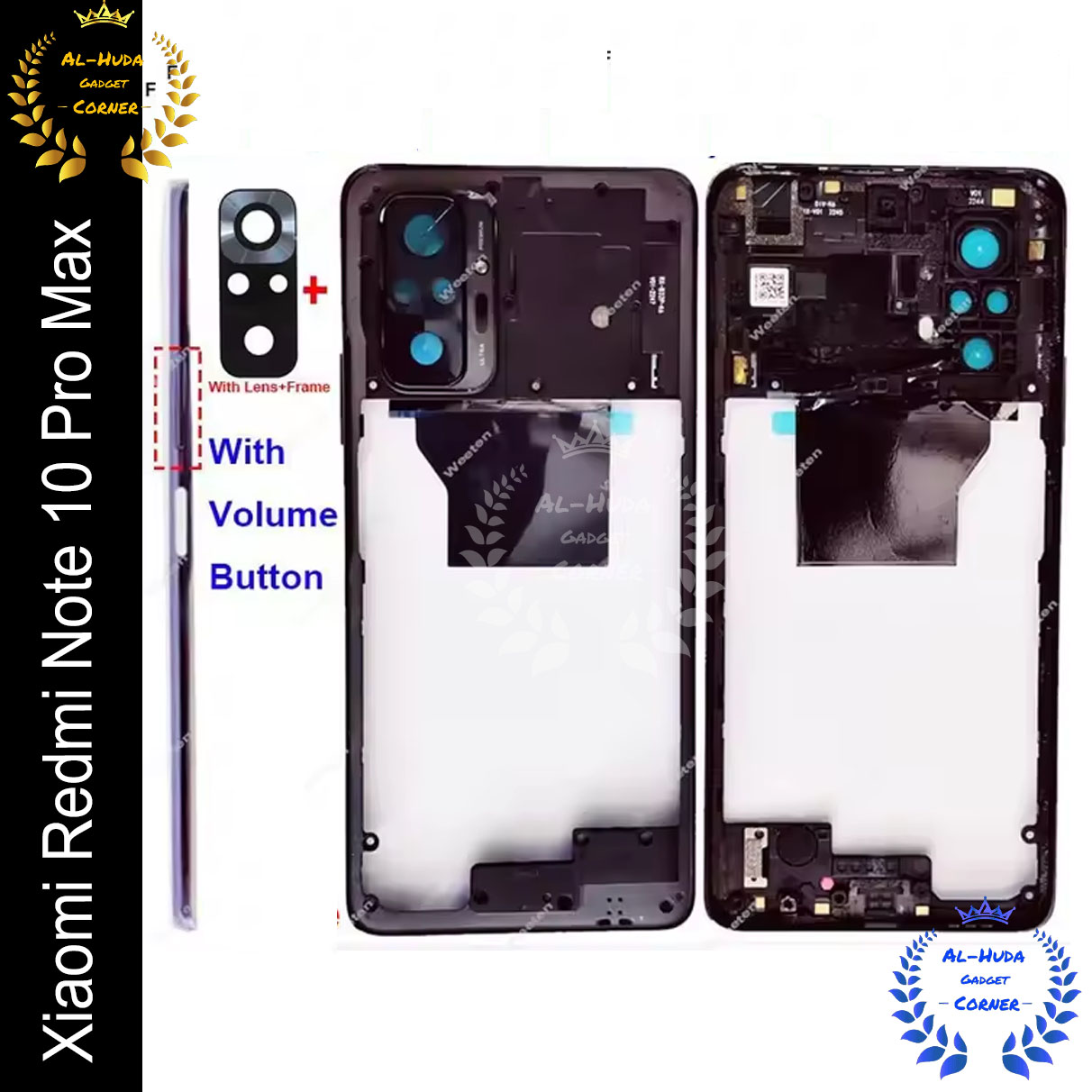 Picture of Full Body Housing for Xiaomi Redmi Note 10 Pro Max