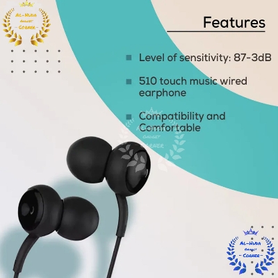 Picture of Remax Rm 510 Wired High Performance Earphones - Headphone