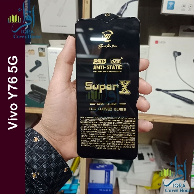 Picture of Super X For Vivo Y76 5G Tempered Gorilla Glass Screen Protector