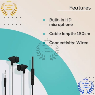 Picture of UiiSii C100 In-ear Earphone with MIC - Headphone - Ear Phone - Earphone