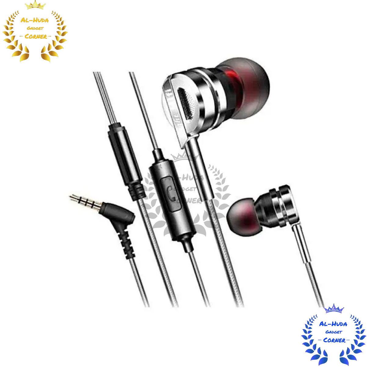 Picture of Qkz Dm9 Zinc Alloy Hifi Metal In Ear Earphones - Black - Headphone - Ear Phone - Headphone