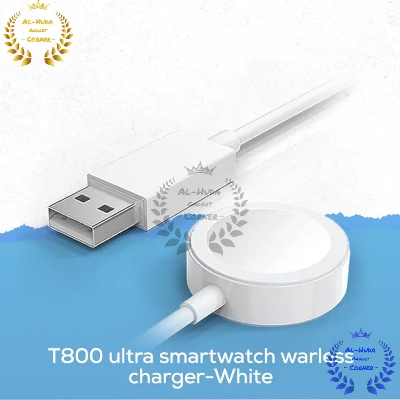 Picture of T800 ultra smartwatch warless charger-White