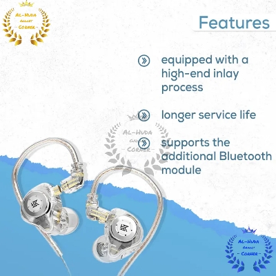 Picture of KZ EDX Pro Dynamic HiFi Earphone Mic Sports In-Ear Earbud (Best Quality)