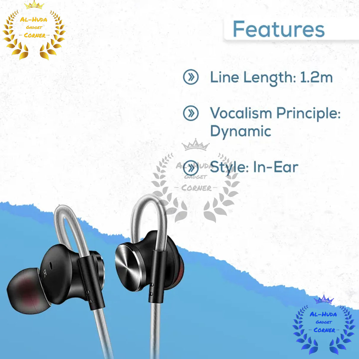 Picture of QKZ DM10 Zinc Alloy HiFi Earphones (Best Quality)