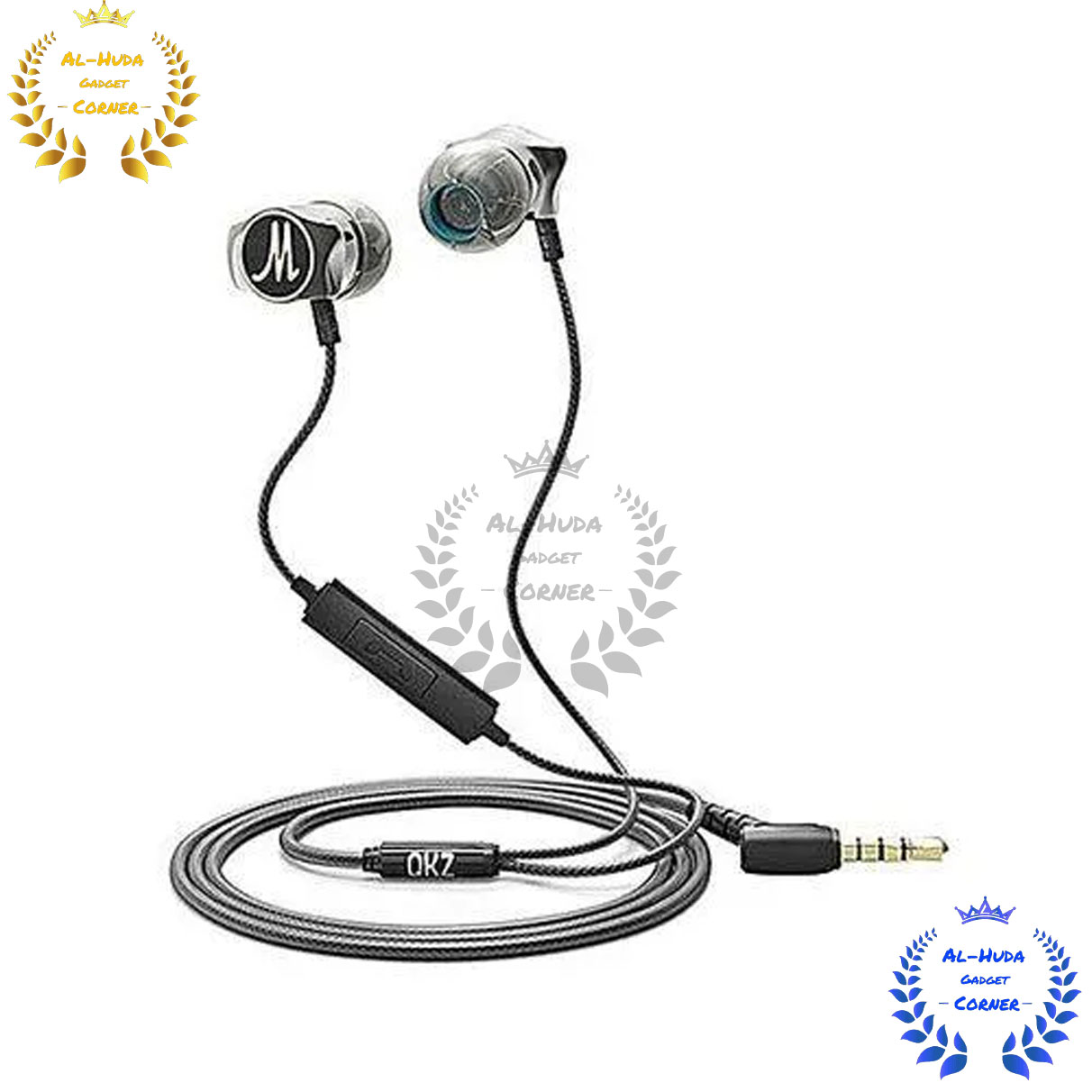 Picture of DM7 Zinc Alloy Hifi Super Bass In Ear Earphones - Black - Headphone - Headphone (Best Quality)