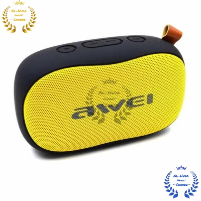Picture of Awei Y900 - Wireless Bluetooth Speaker - Black and Yellow (Best Quality)