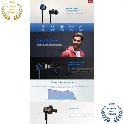 Picture of Mi Dual Driver In-ear Earphones (Best Quality)