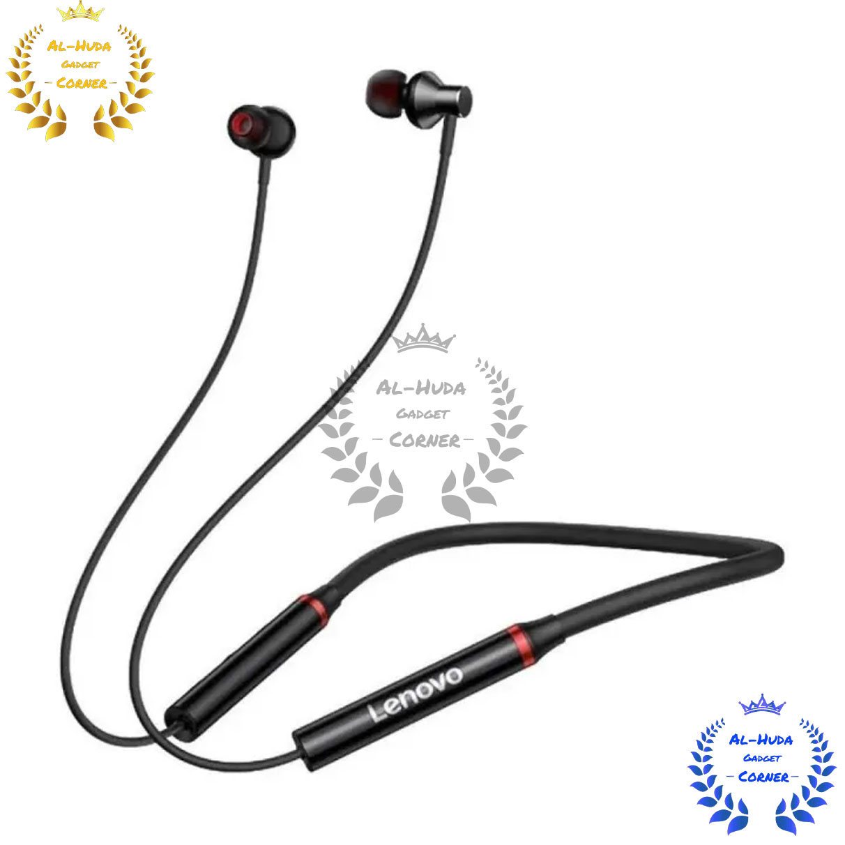 Picture of Lenovo HE05X Bluetooth 5.0 Neckband Wireless Earphone BT5.0 Sports Sweatproof Headset IPX5 with Mic Noise Cancelling