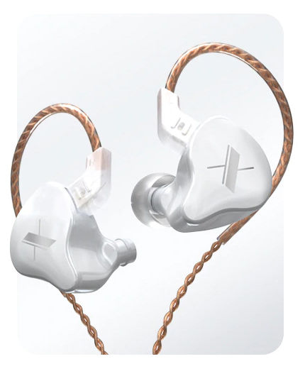 Picture of Kz Edx Magnetic Dynamic Driver Hifi In-Ear Earphone - Headphone - Ear Phone - Earphone - Headphone (Best Quality)