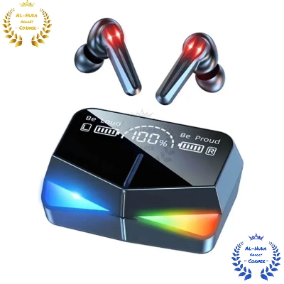 Picture of M28 TWS Bluetooth Earphones Wireless Touch Headphones Stereo Music Gaming Headsets Sports Waterproof Earbuds - Earbuds