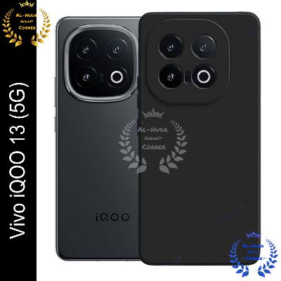 Picture of Shockproof & Transparent Crystal Clear Back Cover Case / Matte Protective Lens Flexible Back Cover for vivo iQOO 13 5G | Slim Silicone Cover with Soft Lining Shockproof Full Body Bumper Case