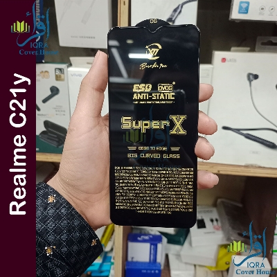 Picture of Super X For Realme C21y Tempered Gorilla Glass Screen Protector
