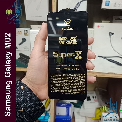 Picture of Super X For Samsung Galaxy M02 Tempered Gorilla Glass Screen Protector