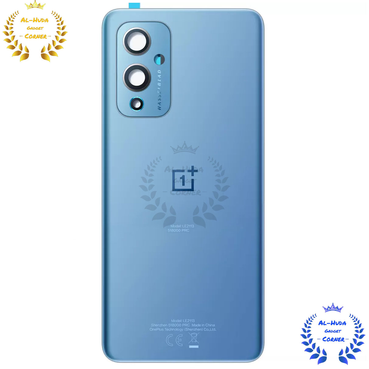 Picture of Oneplus 9 Back Glass Battery Cover Rear Door Housing Panel Case Replacement Parts For One Plus 1+ 9 With Camera Lens