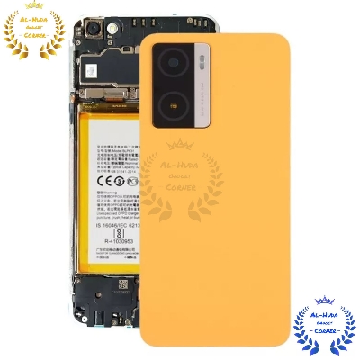Picture of Original For OPPO A77 Battery Cover Door Back Housing Rear Case For OPPO A77 Battery Door Replacement Parts + Camera Lens