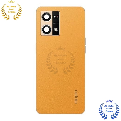 Picture of Full Body Housing for Oppo F21 Pro Black-Orange color
