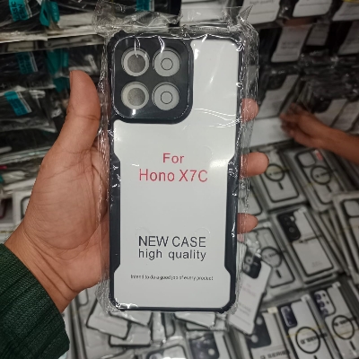 Picture of Xundd Back Cover for Honor X7c Transparent Hybrid Hard PC Back Bumper