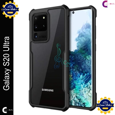 Picture of Xundd Back Cover for Samsung Galaxy S20 Ultra 5G Transparent Hybrid Hard PC Back Bumper