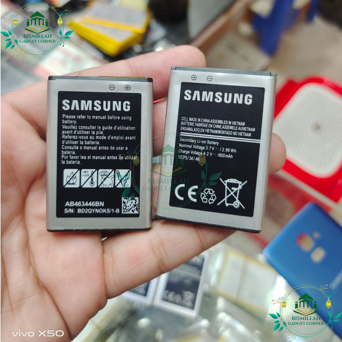 Picture of Original Battery For Samsung Guru Music 2 Battery and Guru Music Battery 1 pice